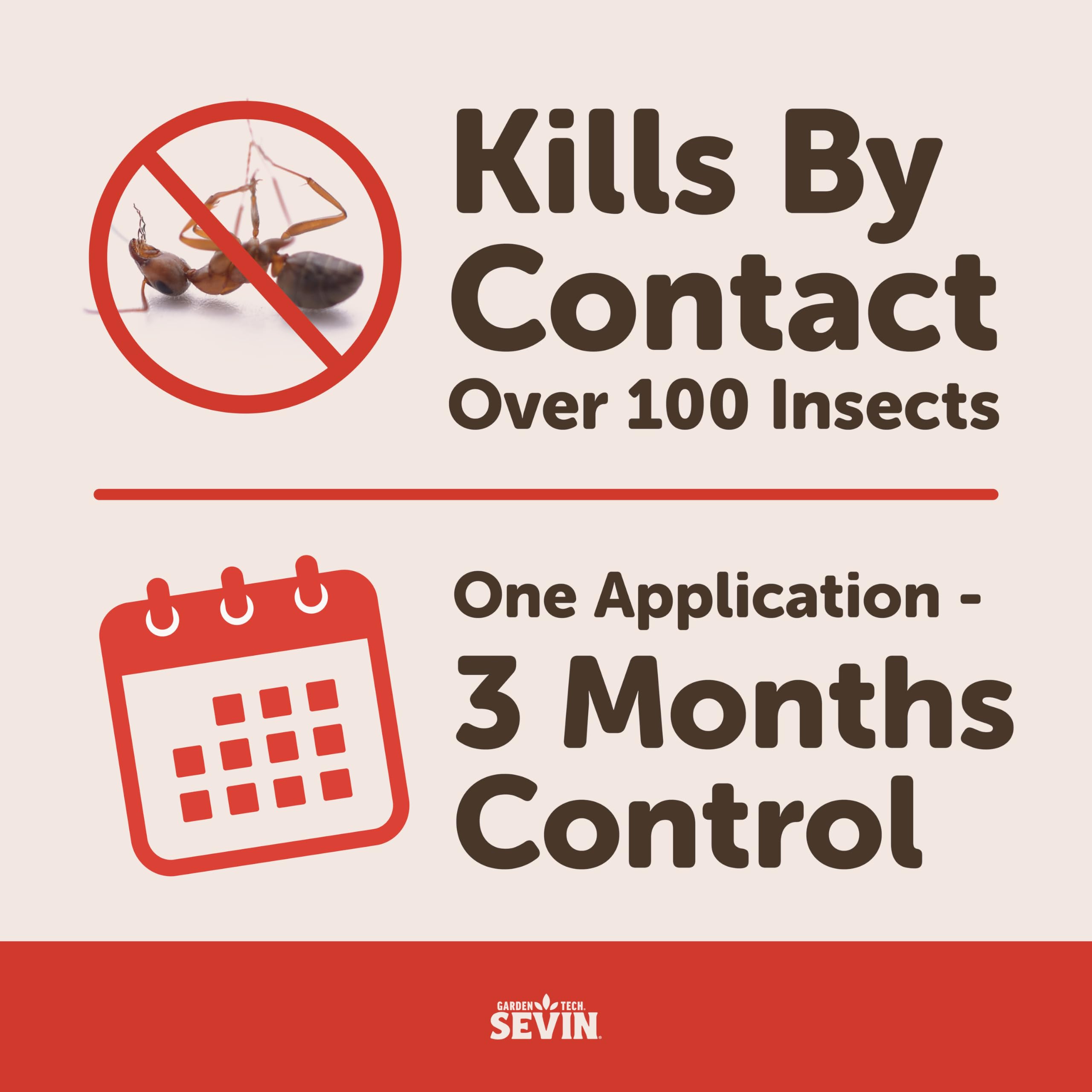 Sevin Insect Killer Granules II 10 Pound side view