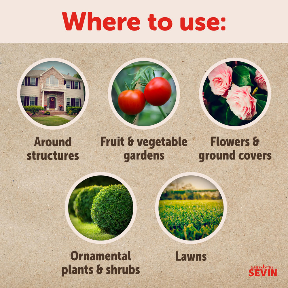 Sevin Insect Killer Ready-to-Spray packaging on display