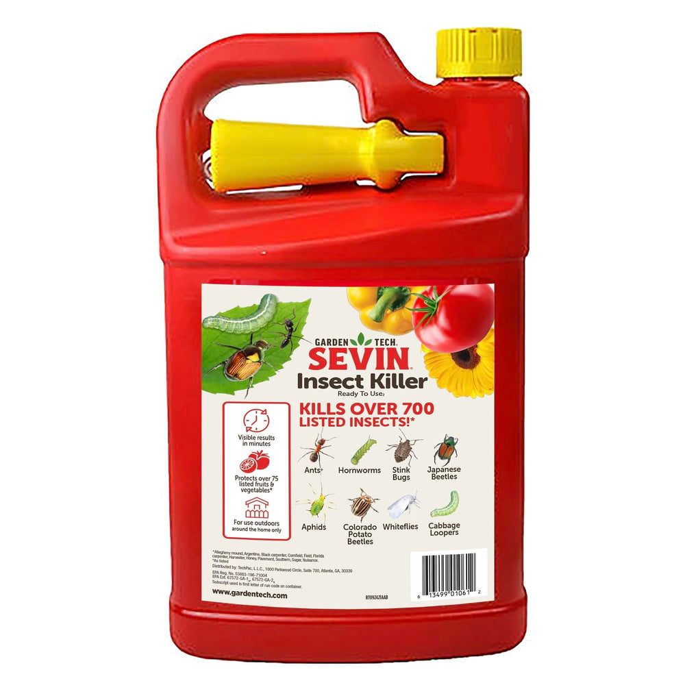 Sevin Insect Killer Spray back label