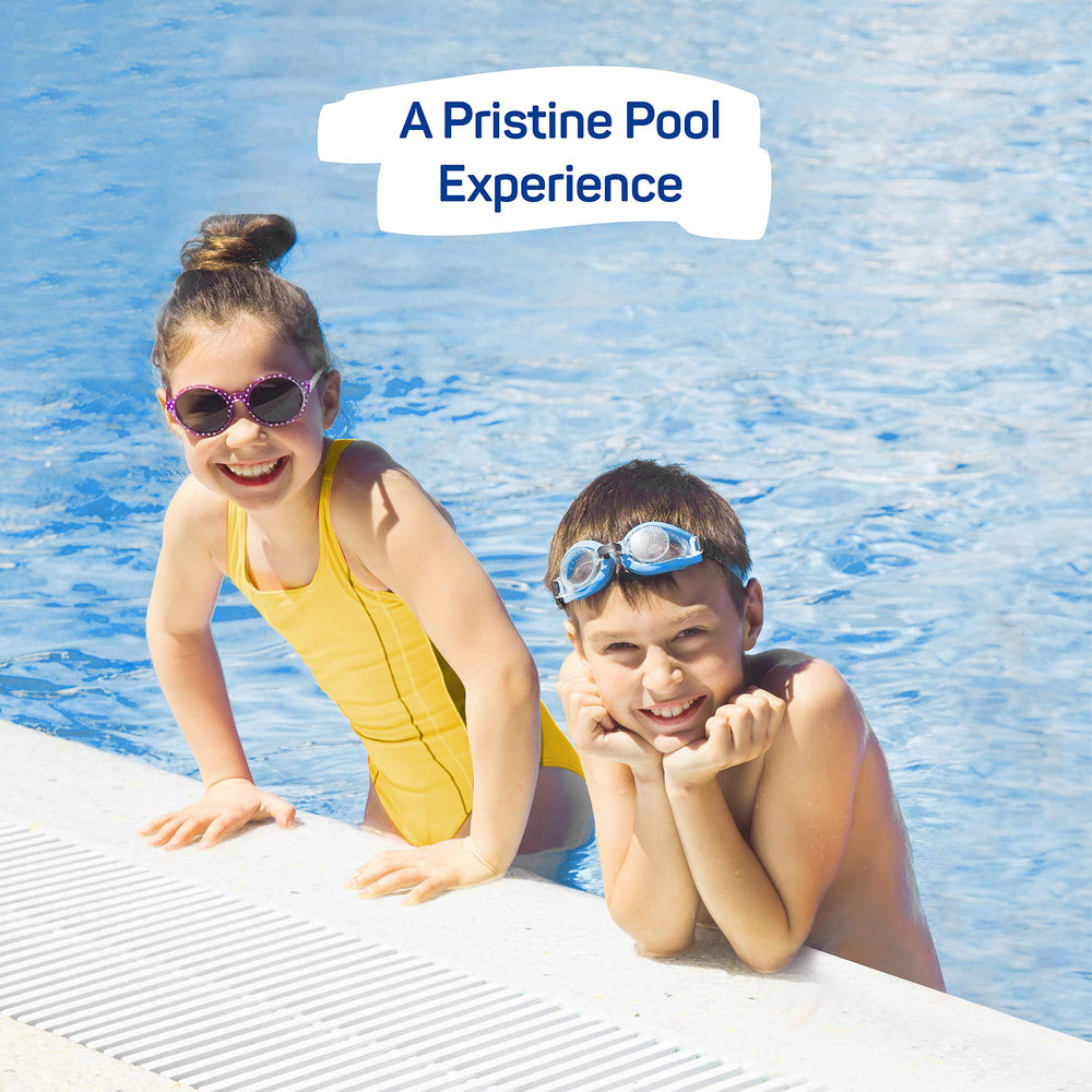 SEWANTA Floating Chlorine Dispenser placed in a pool setting