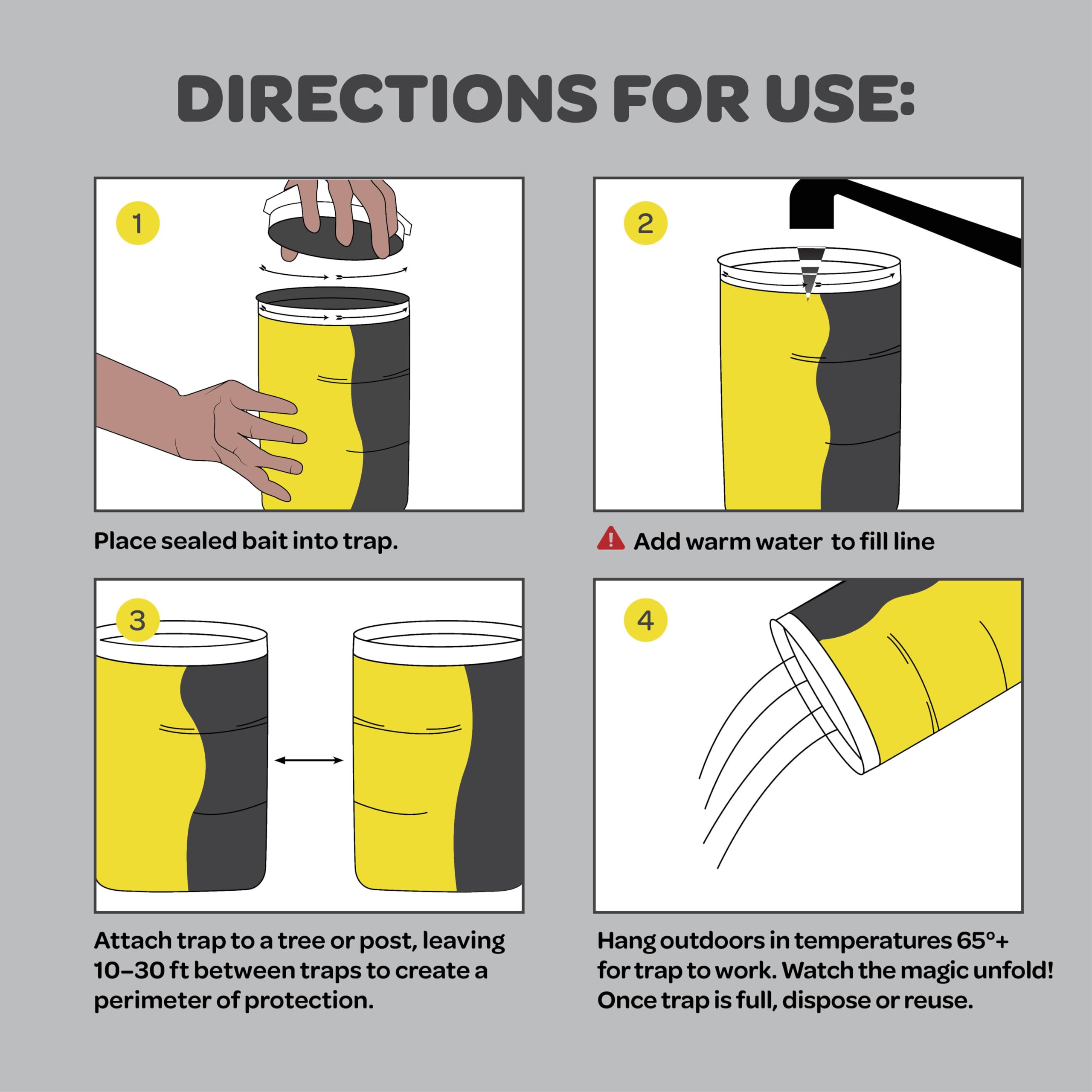 SEWANTA Fly Trap packaging with product details