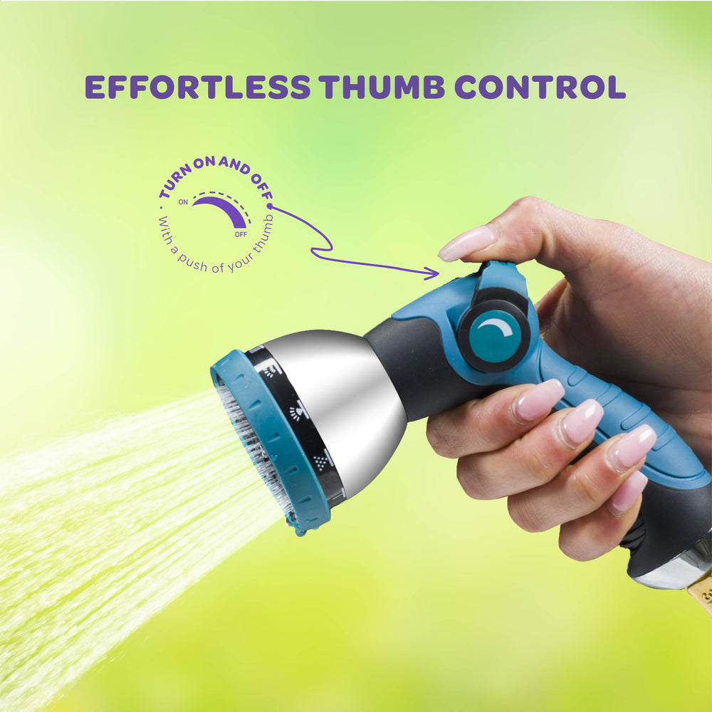 SEWANTA Hose Nozzle 2 Pack in use watering plants