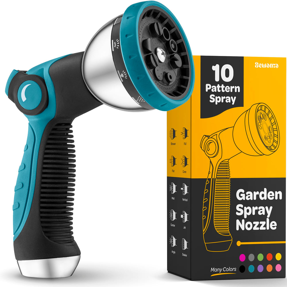 SEWANTA Hose Nozzle Blue front view with adjustable settings