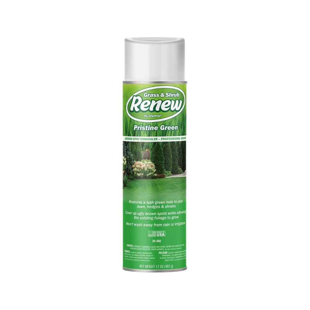 Seymour Grass and Shrub Spray Paint 17 oz can, Pristine Green