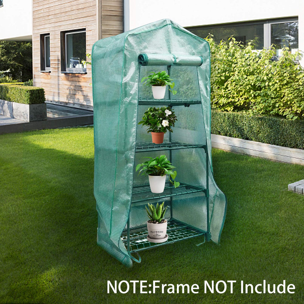 Sfcddtlg Greenhouse Cover folded for storage