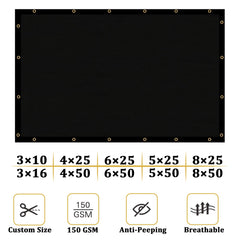 Shade&Beyond 4' x 25' Privacy Screen with zip ties included
