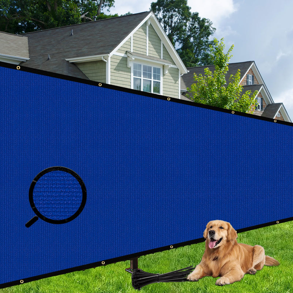 Shade&Beyond Privacy Screen in use at a pool area