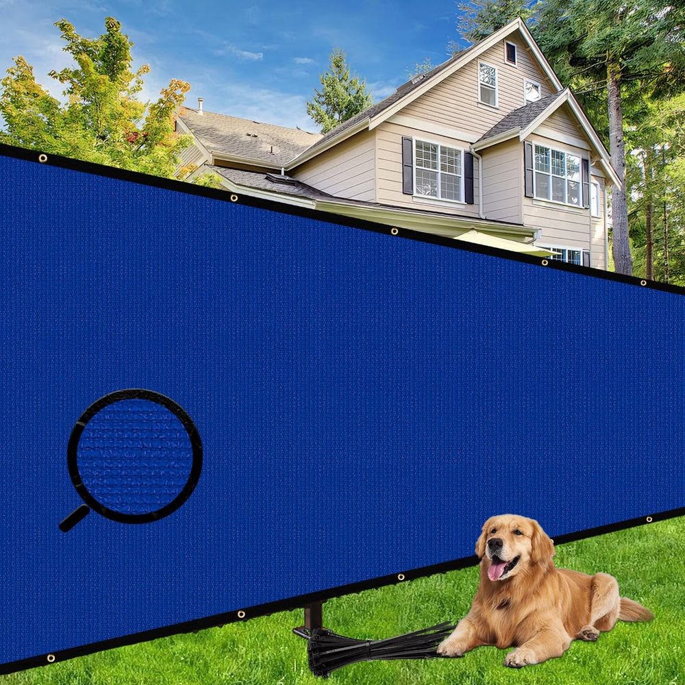 Shade&Beyond Privacy Screen showing the breathable material