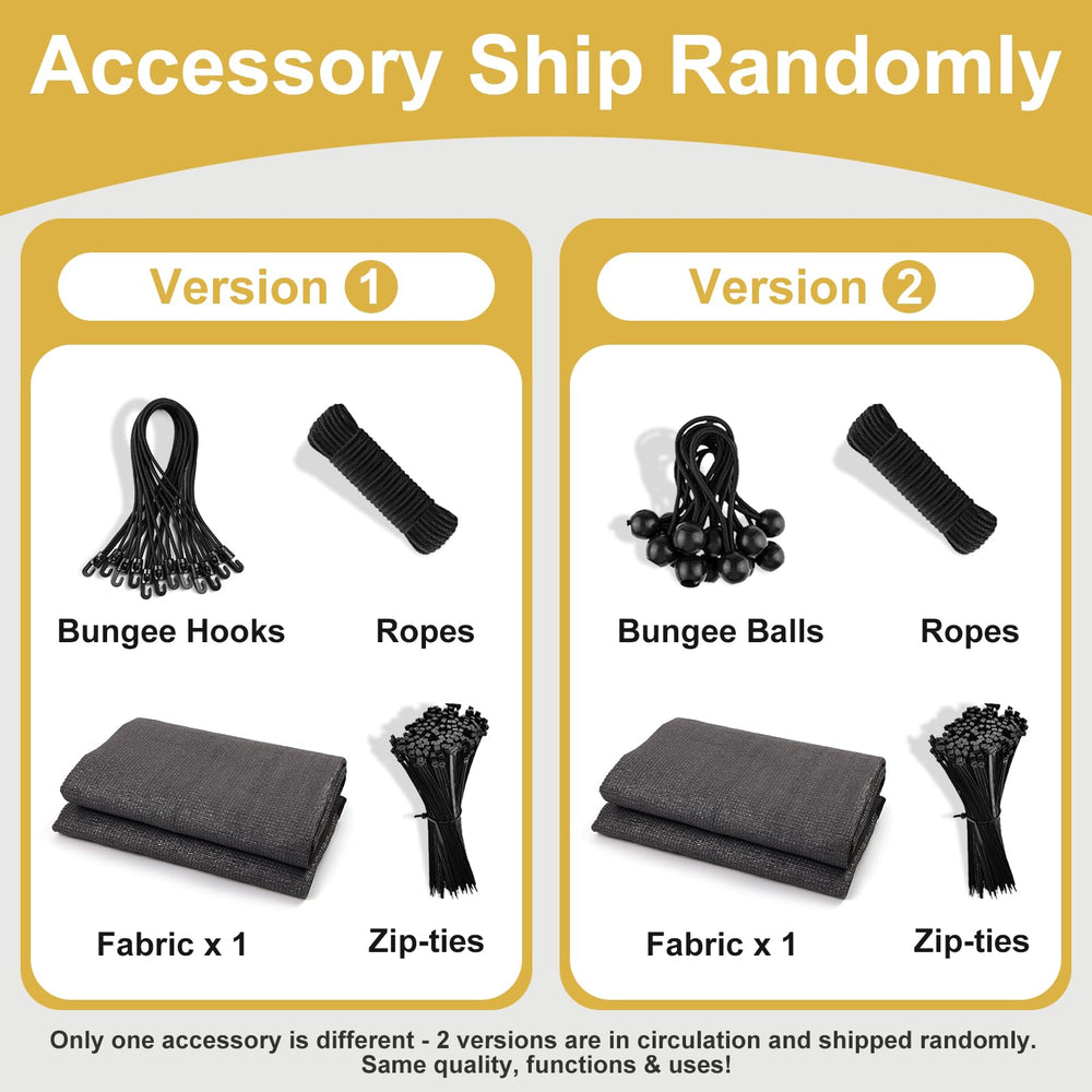 Shade&Beyond shade cloth showing grommets for easy attachment