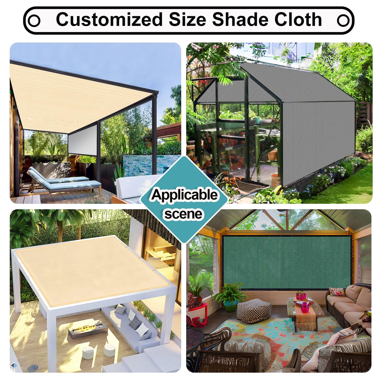 Shade&Beyond sun shade cover packaging