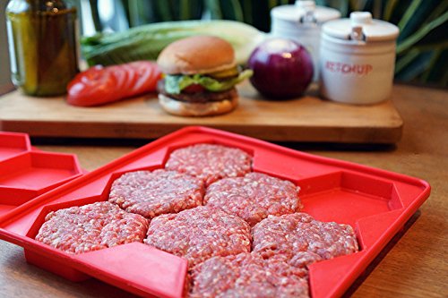 Shape+Store Burger Master with sealed patties