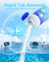SHAPON Non-Chlorine Hot Tub Shock in a hot tub