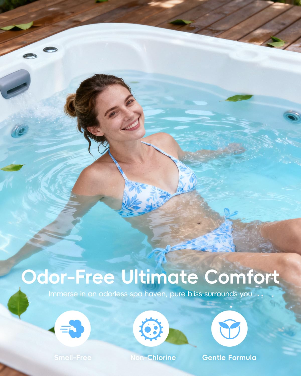 SHAPON Non-Chlorine Hot Tub Shock packaging
