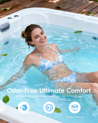 SHAPON Non-Chlorine Hot Tub Shock packaging
