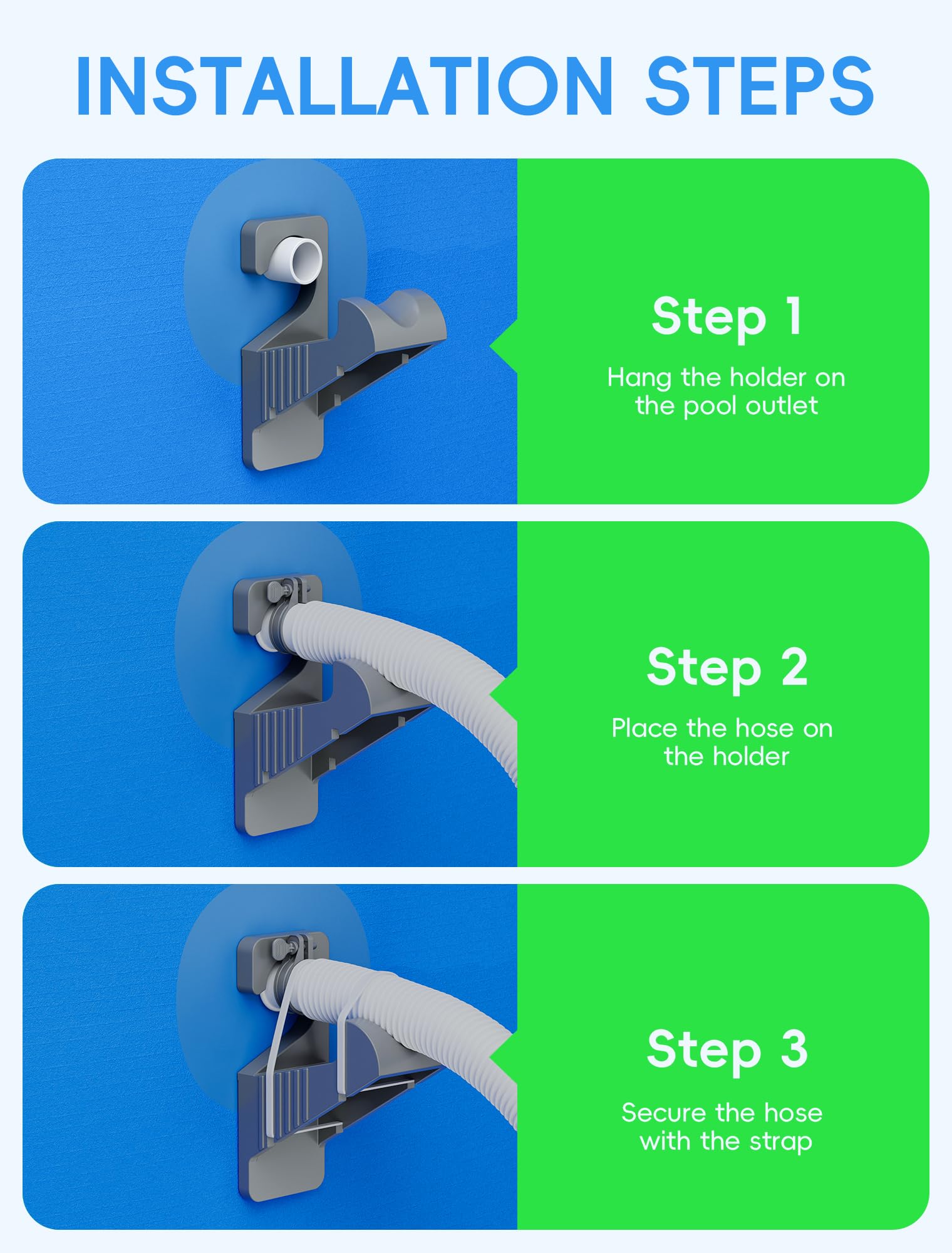 SHAPON pipe holder showing hook-on design