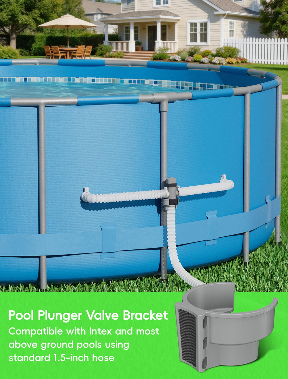 SHAPON Pool Plunger Valve Support Bracket packaging