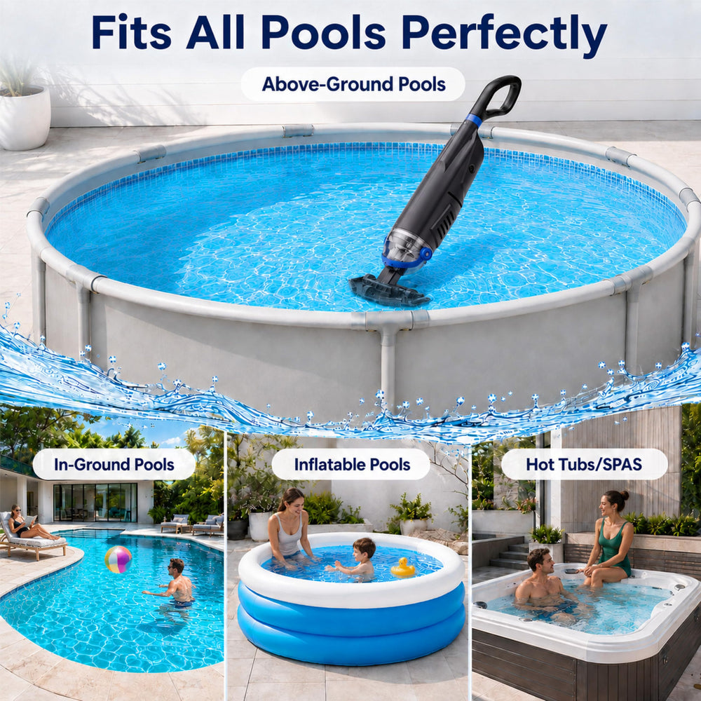 Sharkswell cordless pool vacuum packaging box