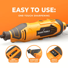 Sharp Pebble Electric Chainsaw Sharpener tool front view