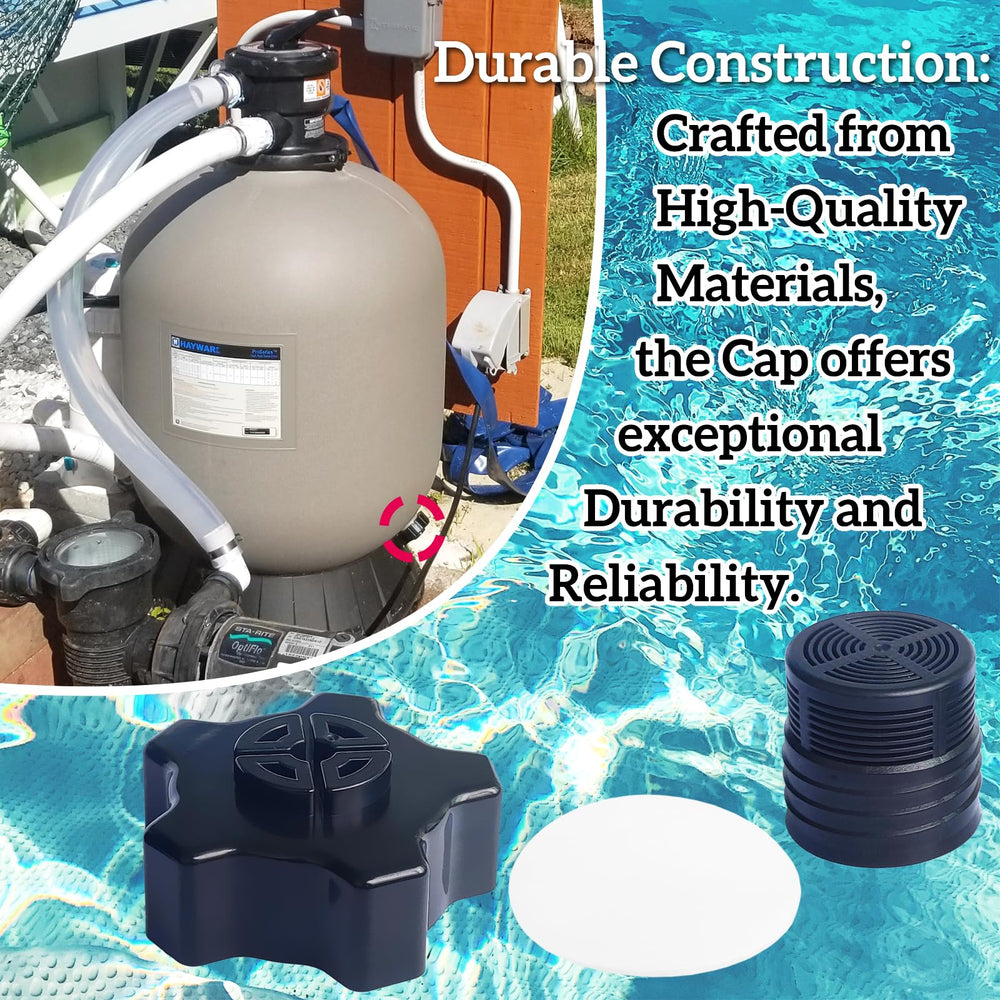 Sharutia SX180LA Pool Sand Filter Drain Cap with tools for installation