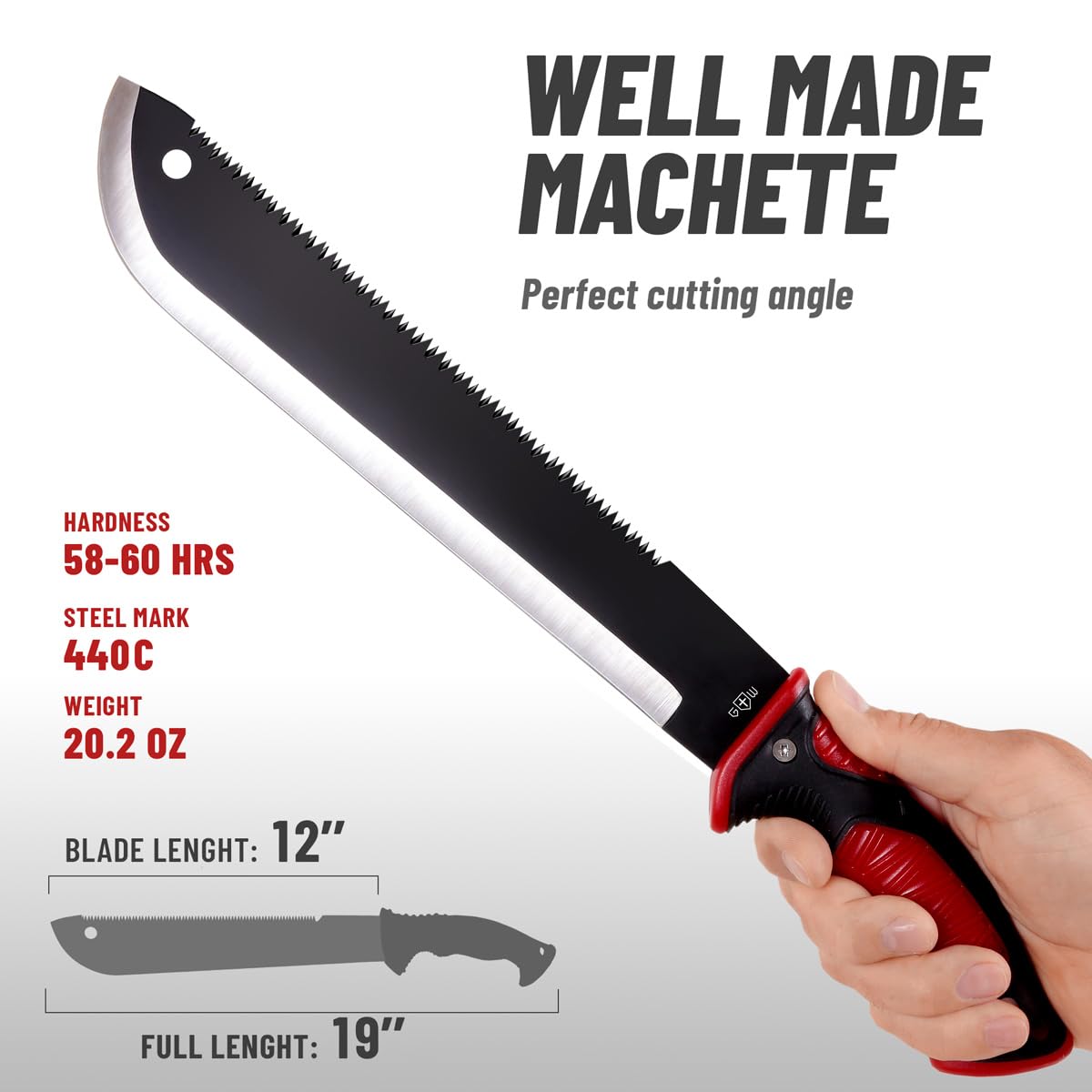 Sheath for Grand Way Machete, front view