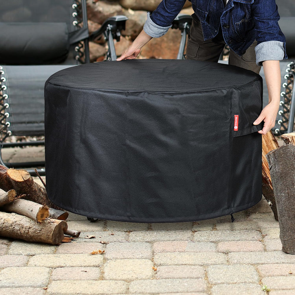 SheeChung Fire Pit Cover 30-inch with air vents
