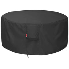 SheeChung Fire Pit Cover 50" Dia black front view