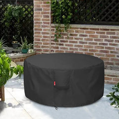 SheeChung Fire Pit Cover 50" Dia on a fire pit