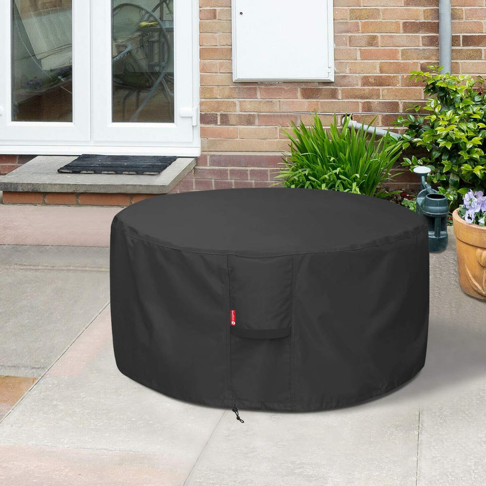 SheeChung Fire Pit Cover adjustable drawstring detail