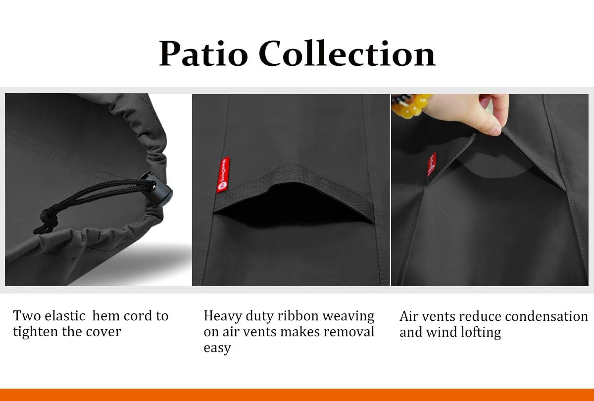 SheeChung Fire Pit Cover details and stitching