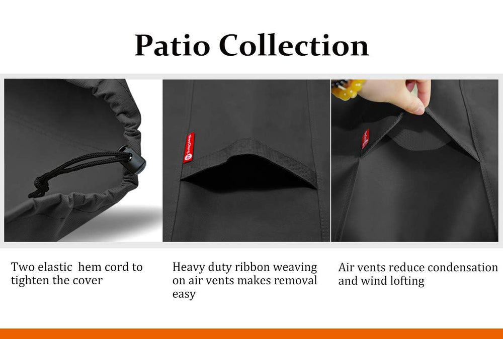 SheeChung Fire Pit Cover details and stitching