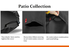 SheeChung Fire Pit Cover details and stitching