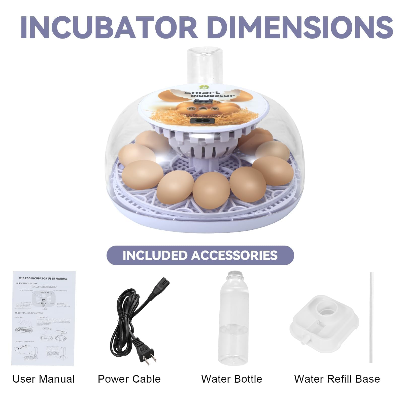 ShellBr8ker Nest I 12 Egg Incubator side view
