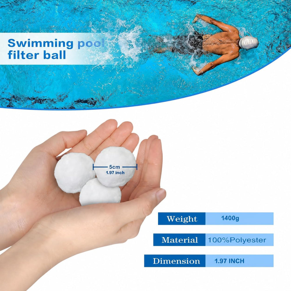 Shelprojsu Pool Filter Balls in packaging