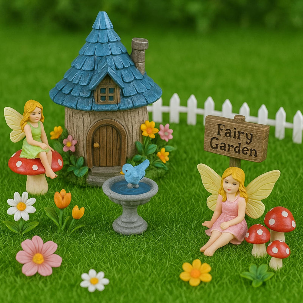 Shindel 12-pack fake grass tiles displayed outdoors