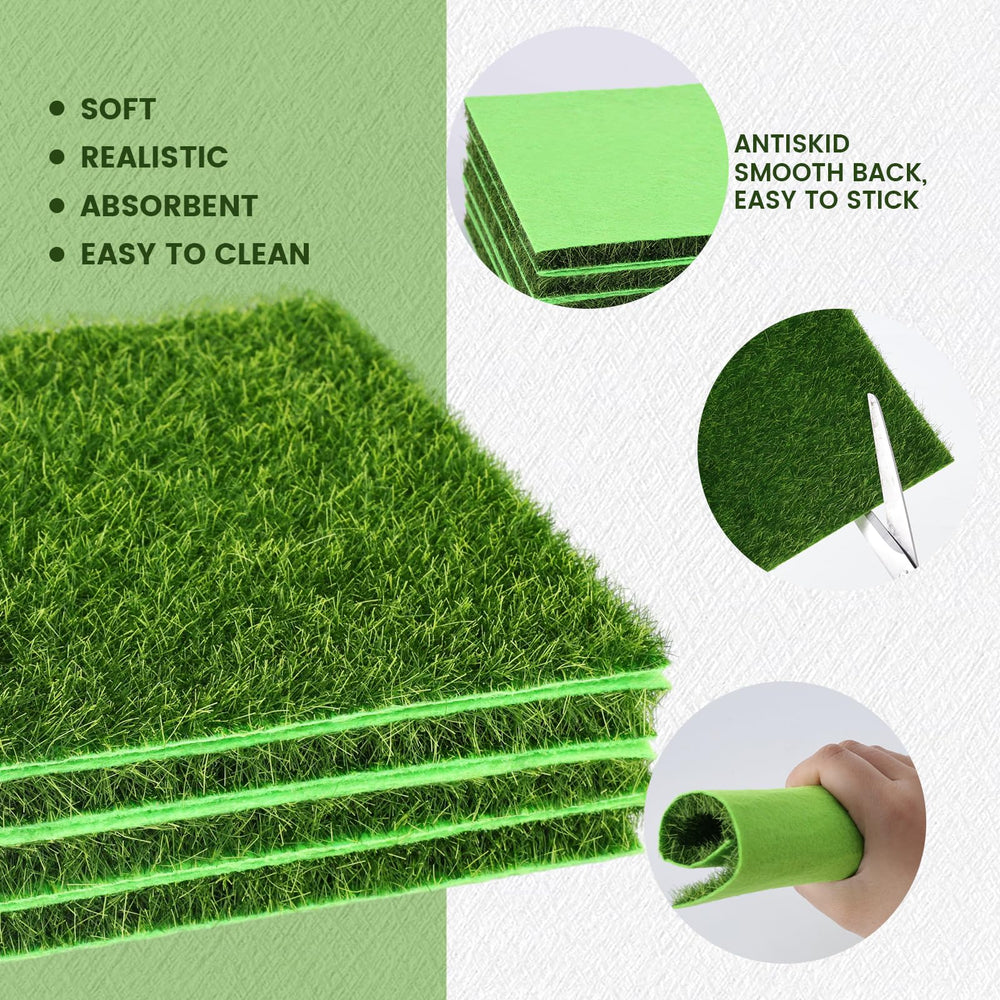 Shindel Fake Grass used in a miniature garden
