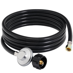 SHINESTAR 12 FT Propane Regulator with Hose front view