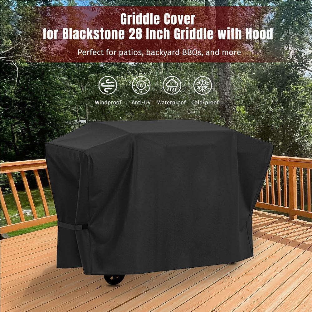 SHINESTAR 28 Inch Griddle Cover outdoor setting