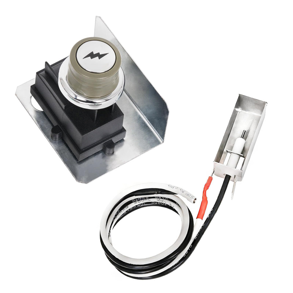 SHINESTAR Grill Igniter Kit components including igniter button and electronic module