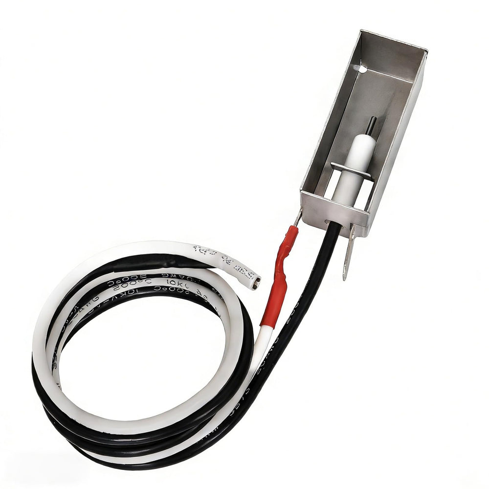 SHINESTAR Grill Igniter Kit mounted on a Weber grill