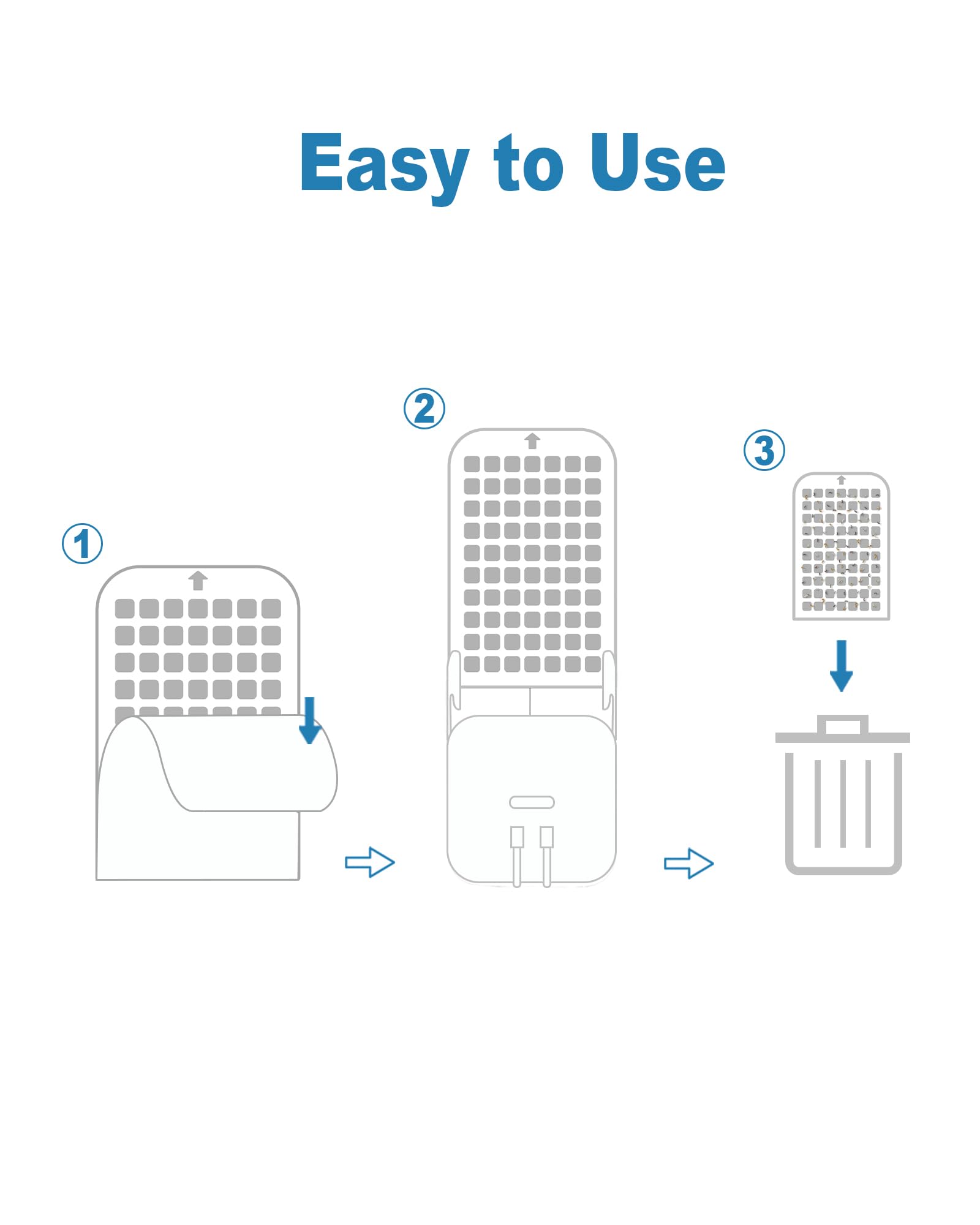 Shootingstar Flying Insect Trap Refill adhesive side close-up