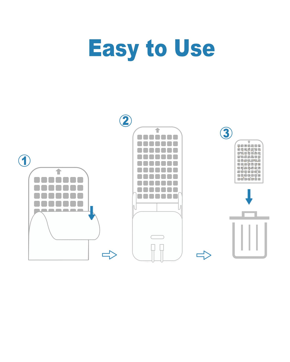 Shootingstar Flying Insect Trap Refill adhesive side close-up