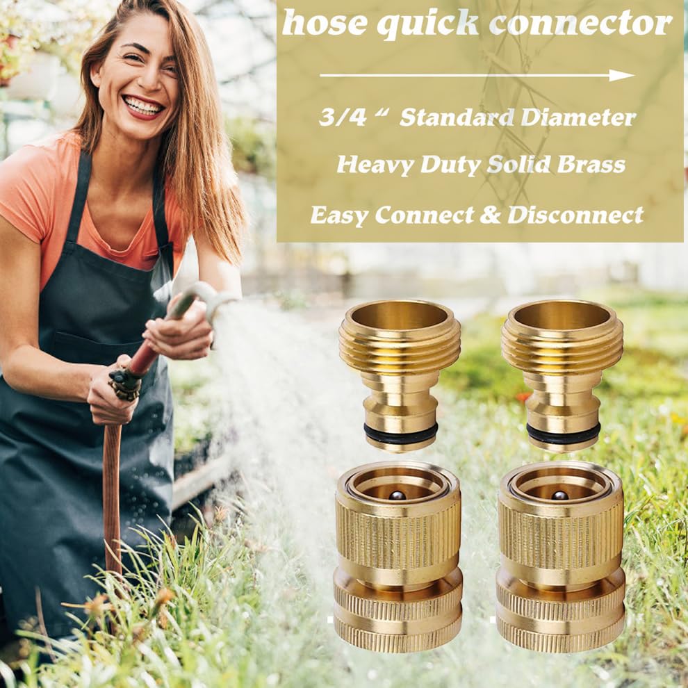 SHOWNEW hose fittings packaged with clear labeling