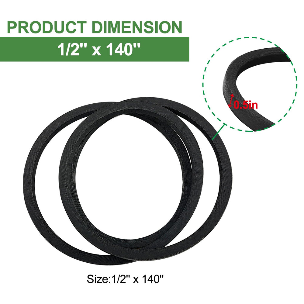 Shvianvi Toro TimeCutter Z5000 Replacement Belt packaging