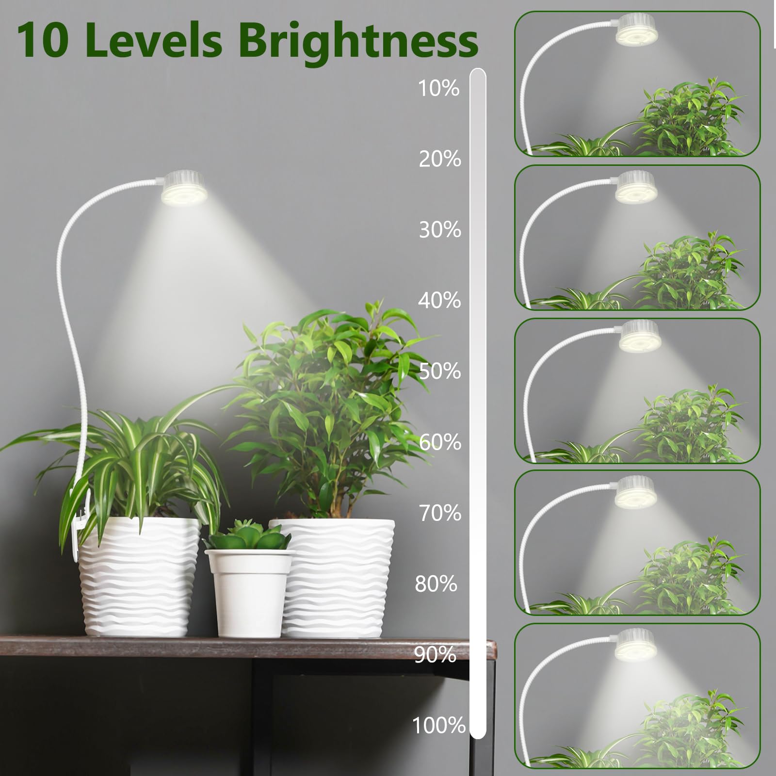 Shyineyou Grow Light package contents including power adapter
