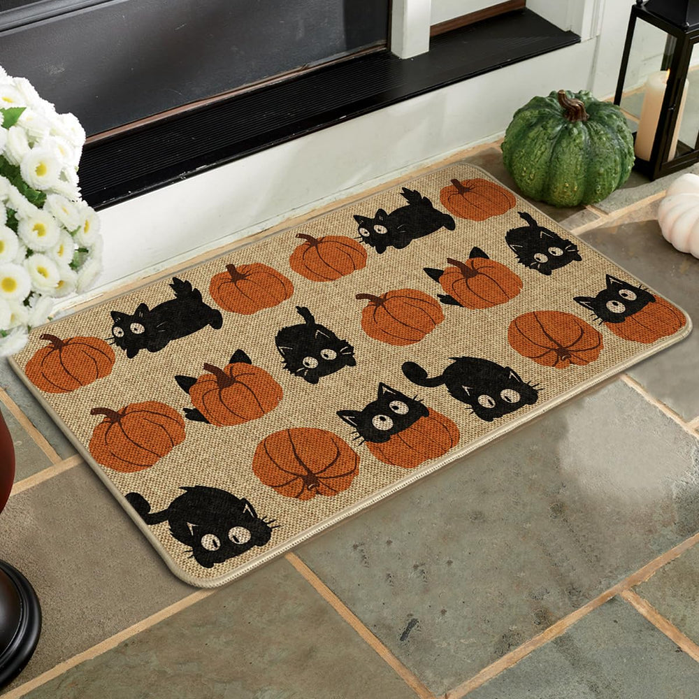 Side view of Artoid Mode Doormat showing non-slip backing