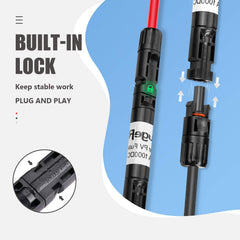 Side view of BougeRV Solar Fuse Holder with IP67 rating