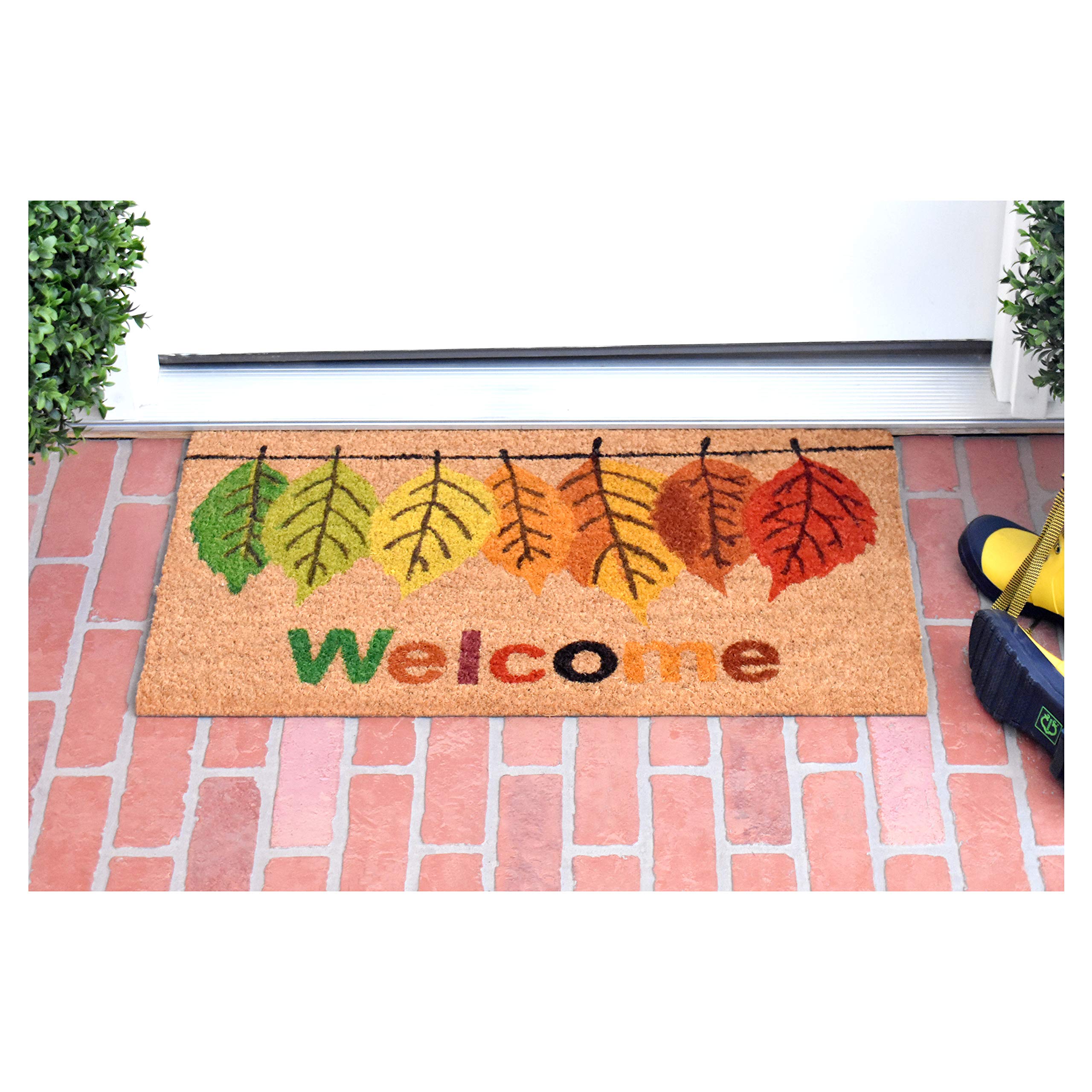 Side view of Calloway Mills Doormat showing thickness