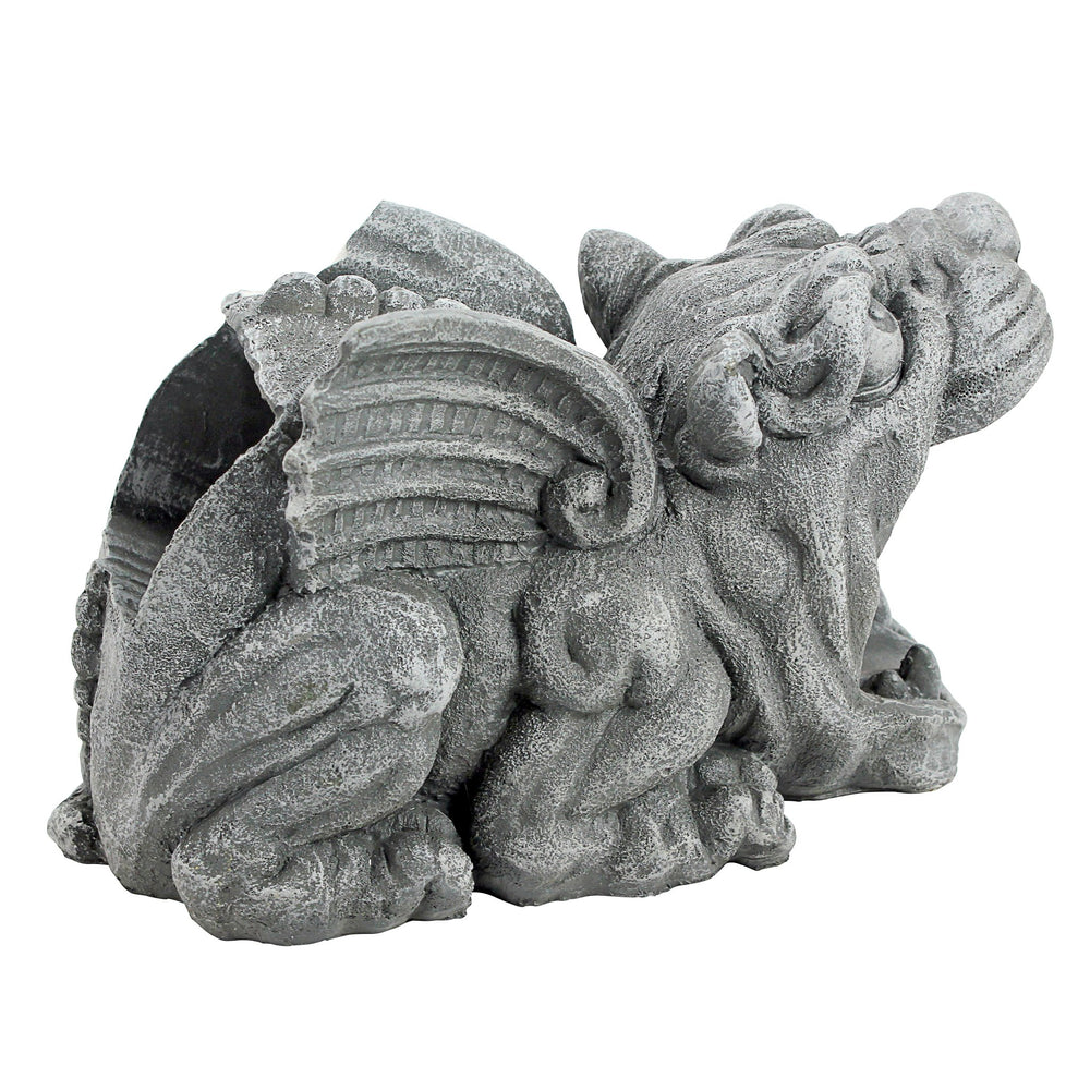 Side view of Design Toscano Gothic Gargoyle Guardian