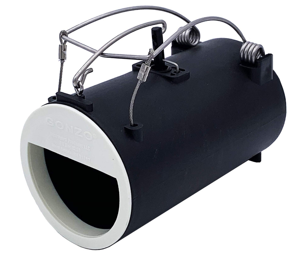 Side view of GONZO Dead-End Trap