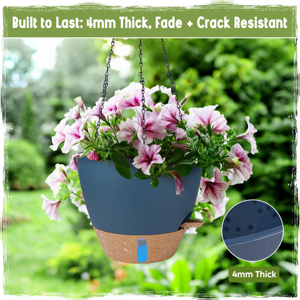 Side view of Goproauto planters showing ventilation ports
